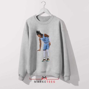 G12 Ja Morant Memphis Grizzlies Meme Grey Sweatshirt