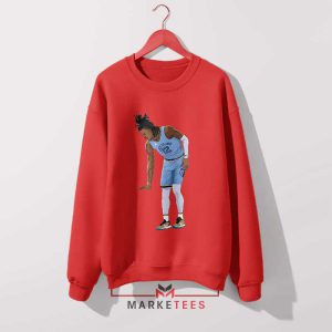 G12 Ja Morant Memphis Grizzlies Meme Red Sweatshirt