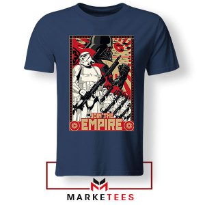 Galactic Government Stormtrooper Chic Navy Tshirt