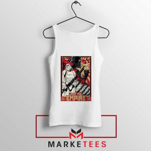 Galactic Government Stormtrooper Chic White Tank Top