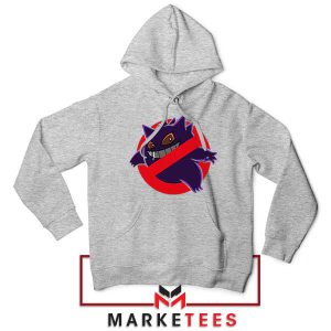 Gengar Shadow Strike Pokemon Go Grey Hoodie