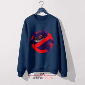 Gengar Shadow Strike Pokemon Go Navy Sweatshirt