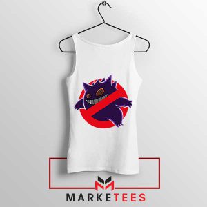 Gengar Shadow Strike Pokemon Go White Tank Top