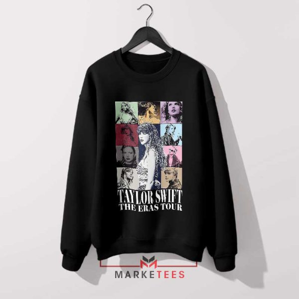 Get Ready to Sparkle Like Taylor Tour Black Sweatshirt