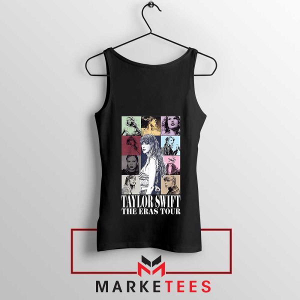 Get Ready to Sparkle Like Taylor Tour Black Tank Top