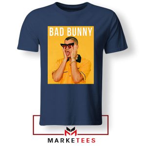 Get the Bad Bunny Look Navy Tshirt