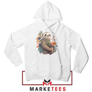 Go Slow with a Smile Beauty Sloth Hoodie