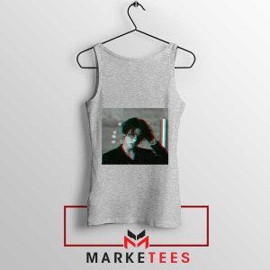 Golden Maknae Jeon Jungkook Grey Tank Top