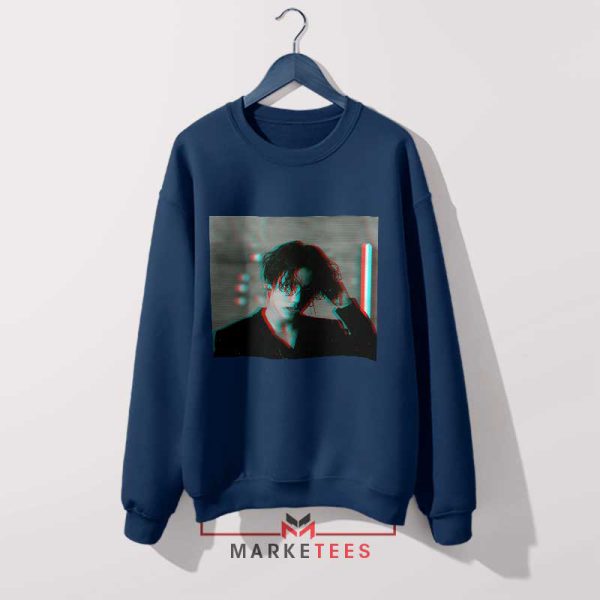 Golden Maknae Jeon Jungkook Navy Sweatshirt