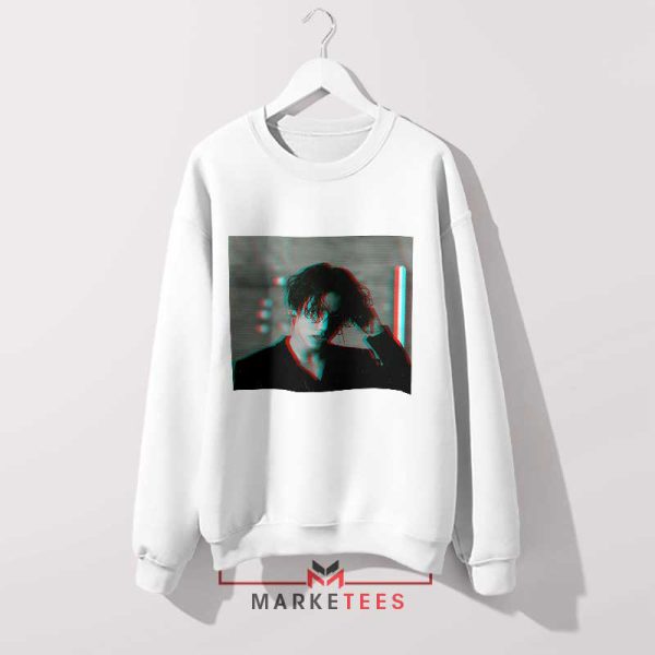 Golden Maknae Jeon Jungkook White Sweatshirt