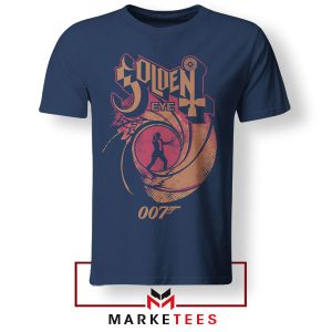 GoldenEye 007 Retro Movie Navy Tshirt