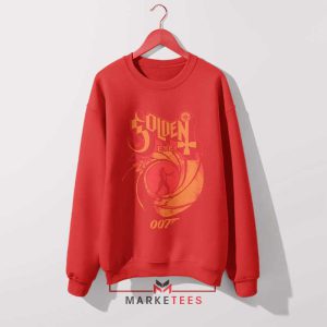 GoldenEye 007 Retro Movie Red Sweatshirt