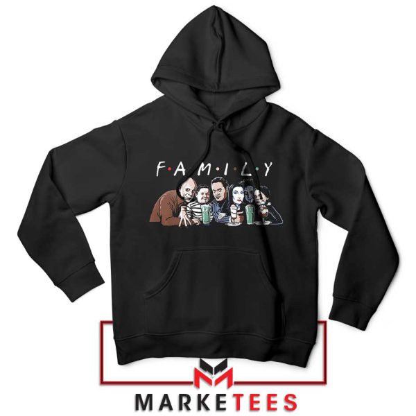 The Addams Family Cartoon USA Hoodie