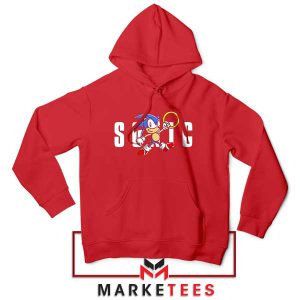 Gotta Go Fast Sonic's Jumpman Red Hoodie