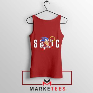 Gotta Go Fast Sonic's Jumpman Red tank Top