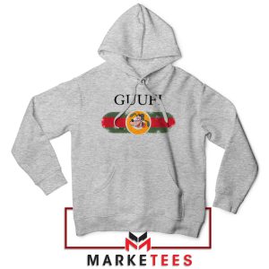 Guufi Goofy and Wilbur Fashion Grey Hoodie