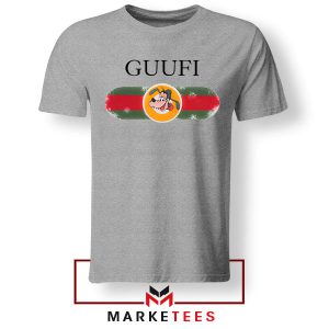 Guufi Goofy and Wilbur Fashion Grey Tshirt