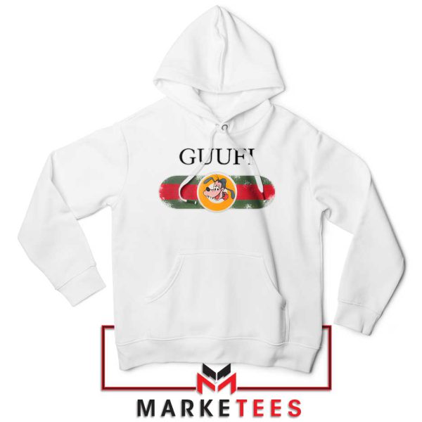 Guufi Goofy and Wilbur Fashion White Hoodie