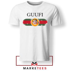 Guufi Goofy and Wilbur Fashion White Tshirt