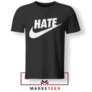 Hater's Gonna Hate Nike Just Do It Black Tshirt