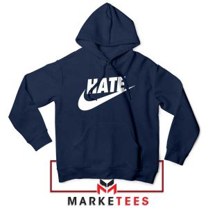 Hater's Gonna Hate Nike Just Do It Navy Hoodie