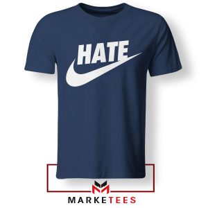 Hater's Gonna Hate Nike Just Do It Navy Tshirt