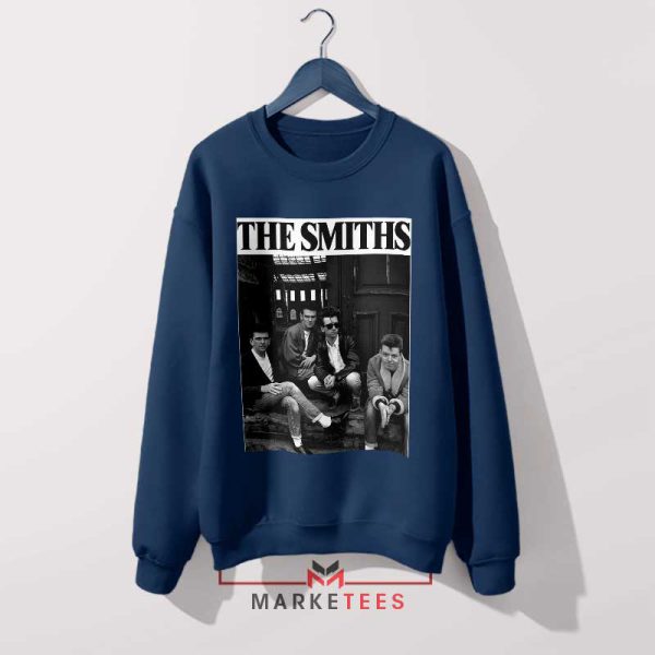 Heaven Knows I'm Morrissey Now Navy Sweatshirt