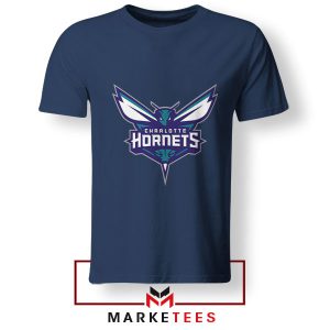 Hornets Pride Buzz City Basketball Navy Tshirt