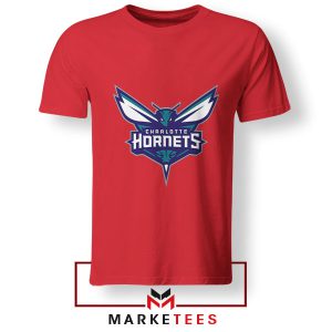 Hornets Pride Buzz City Basketball Red Tshirt