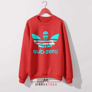 Ice Cold Combat Sub Zero Adidas Red Sweatshirt