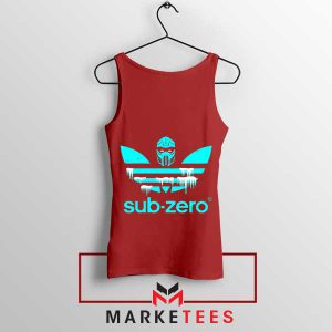 Ice Cold Combat Sub Zero Adidas Red Tank Top