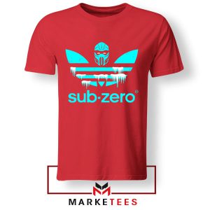 Ice Cold Combat Sub Zero Adidas Red Tshirt