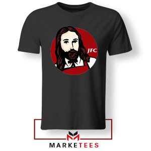 Jesus Christ Savior KFC Symbol Black Thisrt