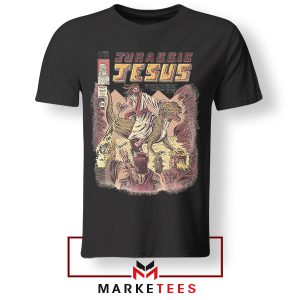 Jesus Funny Jurassic World Dominion Black Tshirt