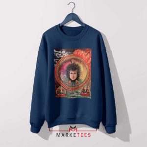 Jesus God Bob Dylan's Highway Navy Sweatshirt