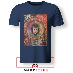 Jesus God Bob Dylan's Highway Navyv Tshirt