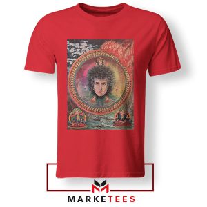 Jesus God Bob Dylan's Highway Red Tshirt