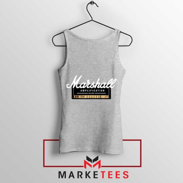 Jim Marshall's 800 Vintage Retro Grey Tank Top