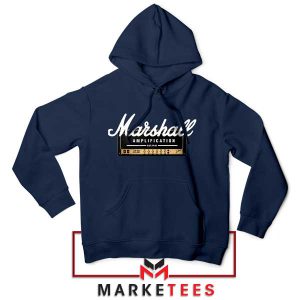 Jim Marshall's 800 Vintage Retro Navy Hoodie