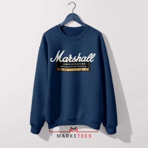 Jim Marshall's 800 Vintage Retro Navy Sweatshirt