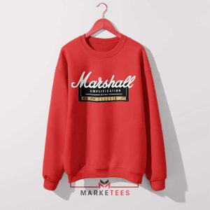 Jim Marshall's 800 Vintage Retro Red Sweatshirt