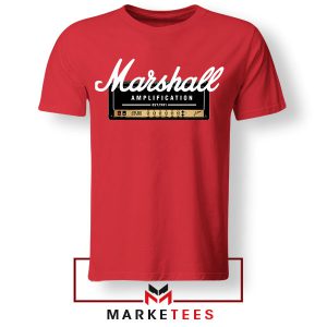 Jim Marshall's 800 Vintage Retro Red Tshirt