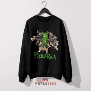 John Wick 4 Pickle Rick Funny Sweatshirt