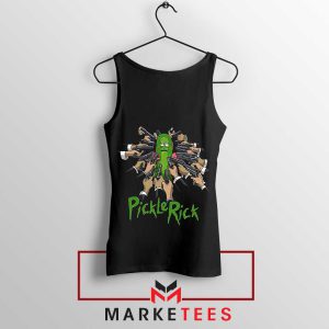 John Wick 4 Pickle Rick Funny Tank Top