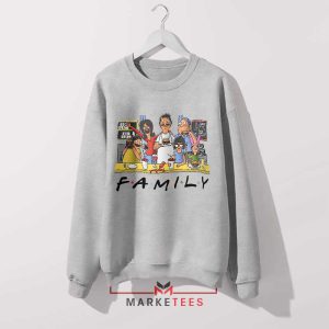 Join the Belcher Family with Bob's Burgers Grey Sweatshirt