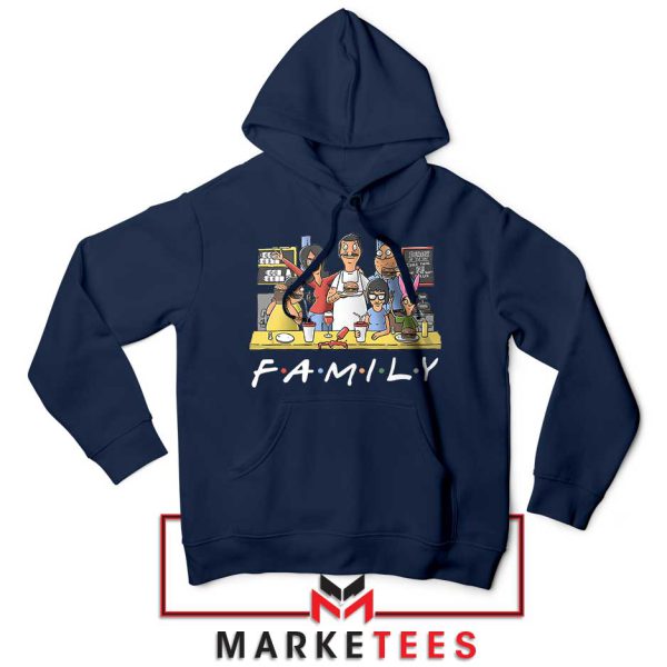 Join the Belcher Family with Bob's Burgers Navy Hoodie