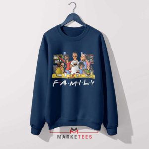 Join the Belcher Family with Bob's Burgers Navy Sweatshirt