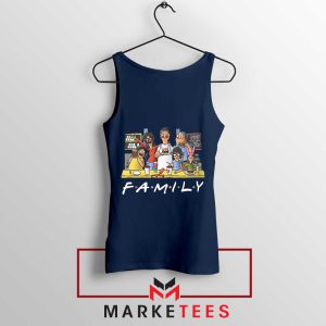 Join the Belcher Family with Bob's Burgers Navy Tank Top