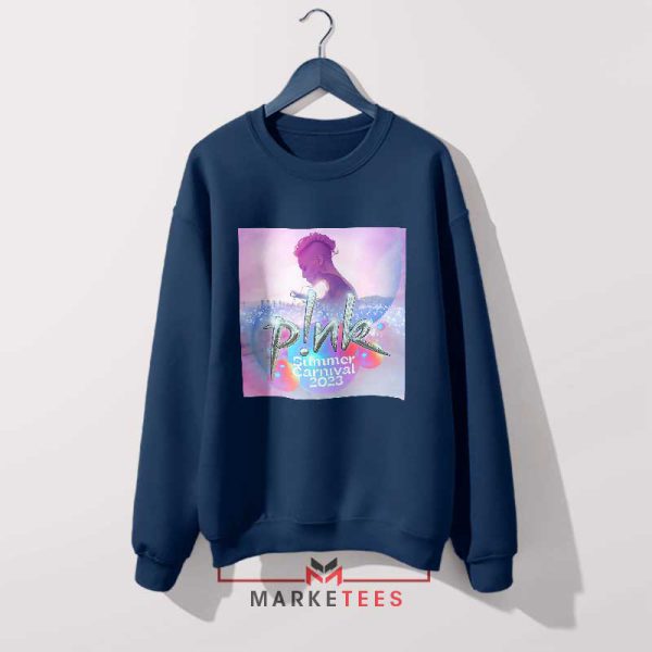 Join the P!nk Movement Tour Navy Sweatshirt