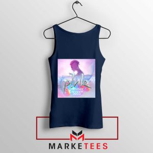 Join the P!nk Movement Tour Navy Tank Top